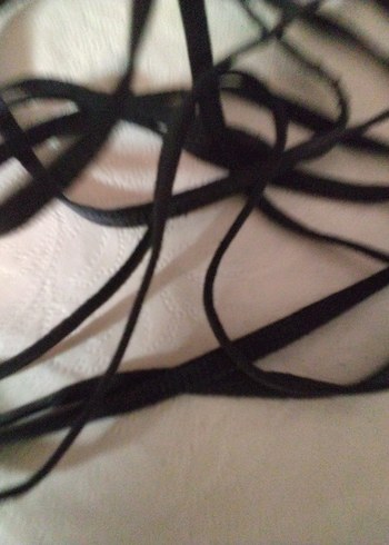 Minimalist Siyah Goth Erkek Ayakkabı Bağcığı - Görsel 6