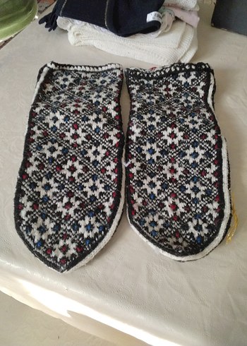 Nakışlı Çok Renkli patik,antika,sandık ürünü - Görsel 3