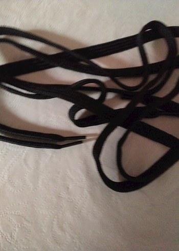 Siyah Gotik Erkek Ayakkabı Bağcığı - Görsel 5