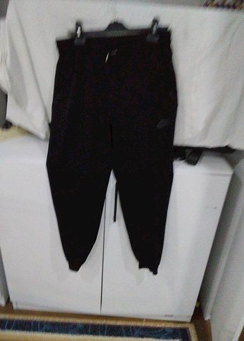 Siyah Erkek Spor Bol Kesim Eşofman,unisex - Görsel 2