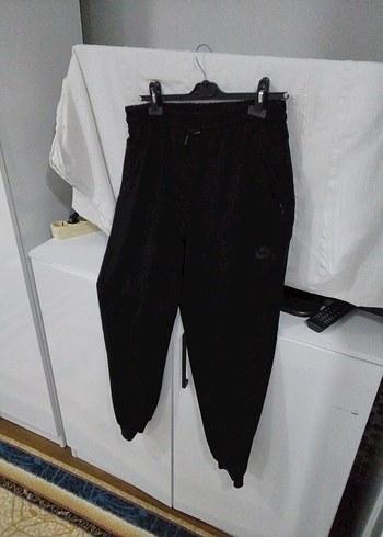 Siyah Erkek Spor Bol Kesim Eşofman,unisex - Görsel 7