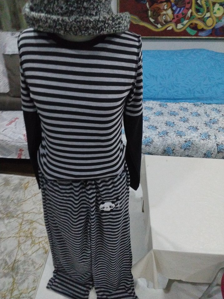 pantolon,kadifemsi,cizgili,gotik - Görsel 4