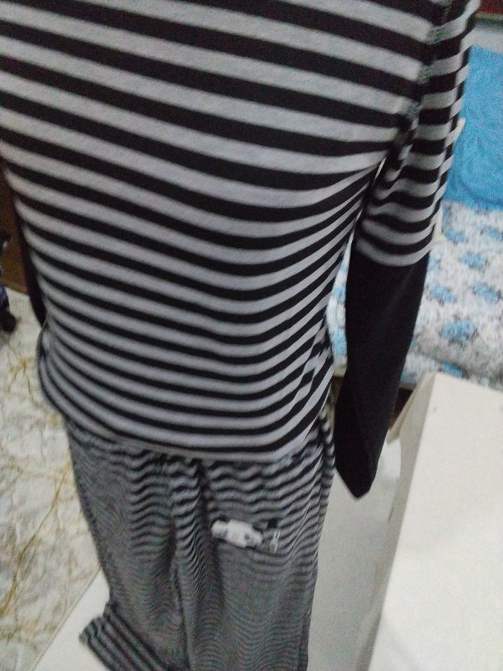 pantolon,kadifemsi,cizgili,gotik - Görsel 2