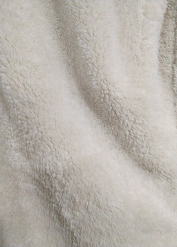 Kadın Bej Peluş Rahat Eşofman Altı - Görsel 4