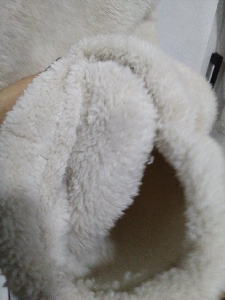 Kadın Bej Peluş Rahat Eşofman Altı - Görsel 3