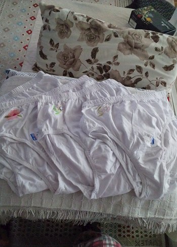 50 Beden külot, slip,4 adet,6 numara,