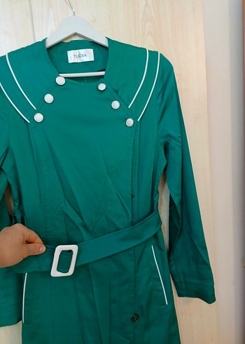 Tuğba giyim uzun pardesü - Görsel 2