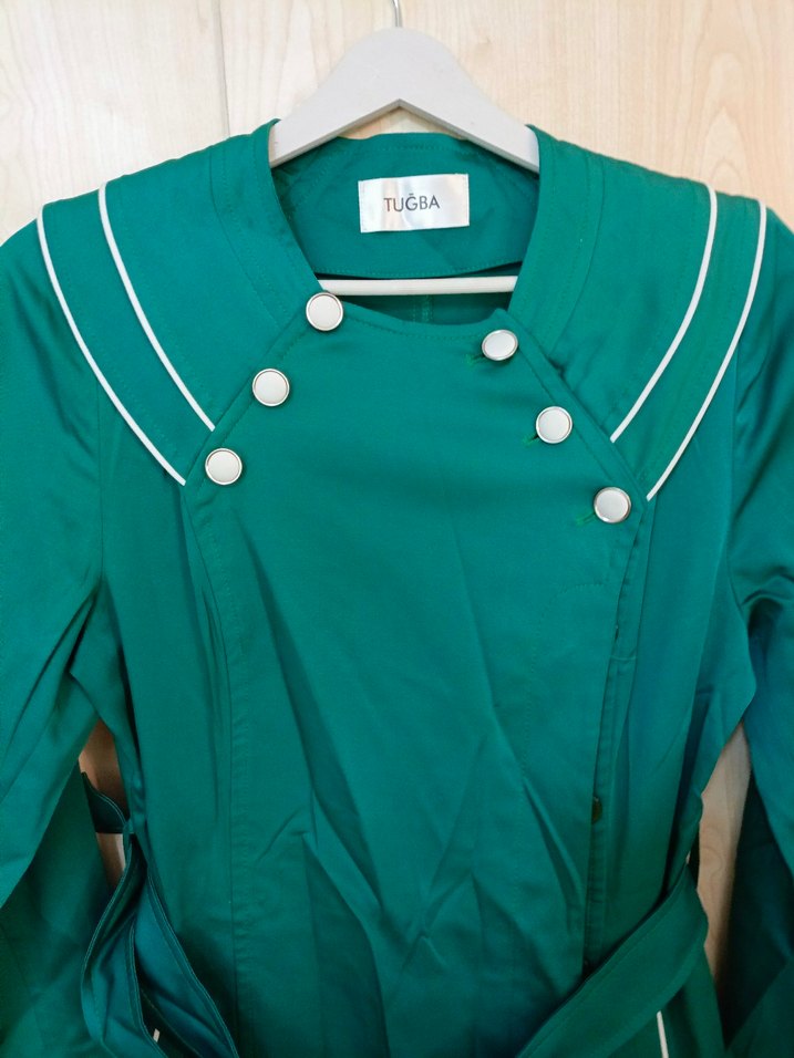 Tuğba giyim uzun pardesü - Görsel 5