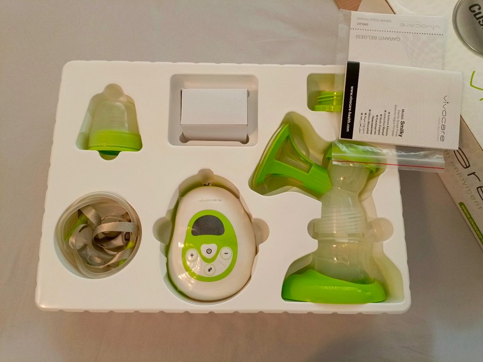 Vivocare Elektrikli Göğüs Pompası Beyaz - Görsel 3