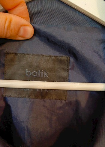 BATİK marka Düğmeli Lacivert Midi Trençkot - Görsel 3