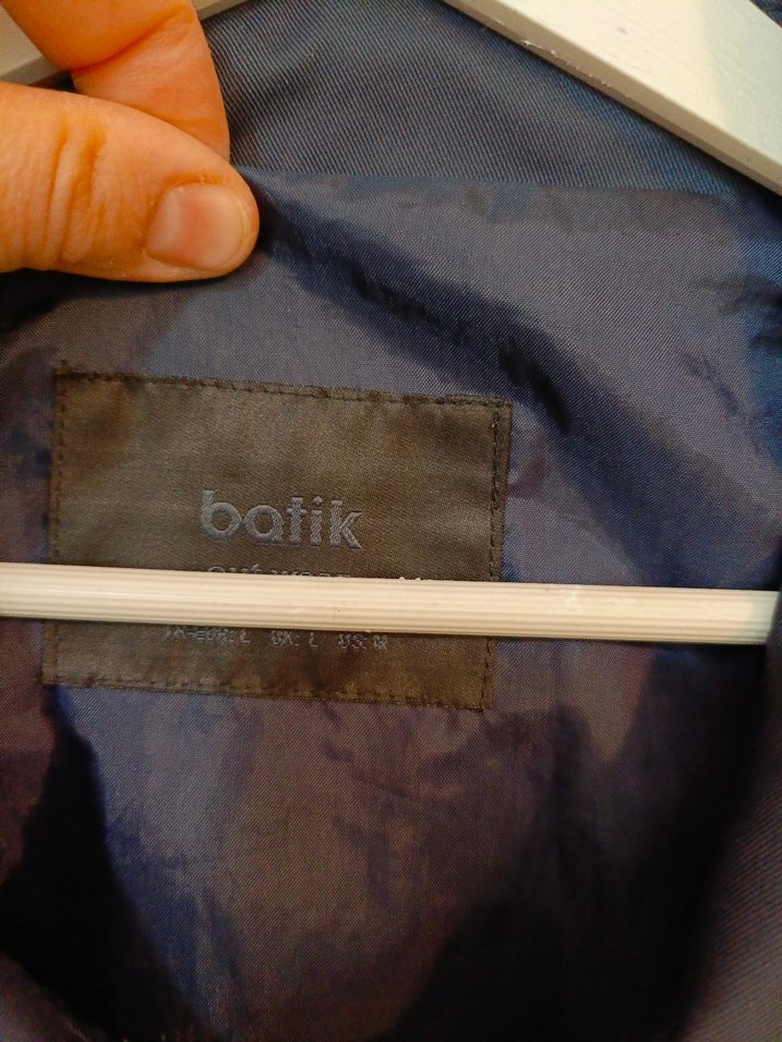 BATİK marka Düğmeli Lacivert Midi Trençkot - Görsel 3