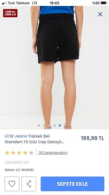 LC Waikiki Kız şort