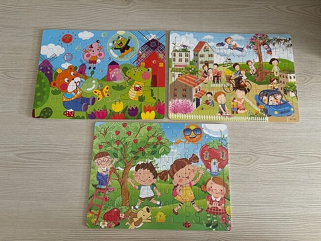 Diğer Ahşap puzzle