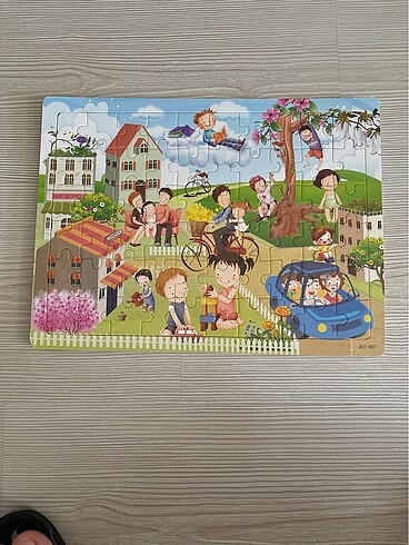 Beden Ahşap puzzle