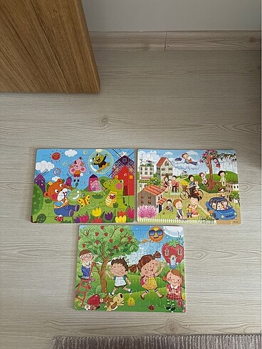 Ahşap puzzle