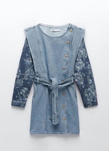 Zara Zara Denim Elbise
