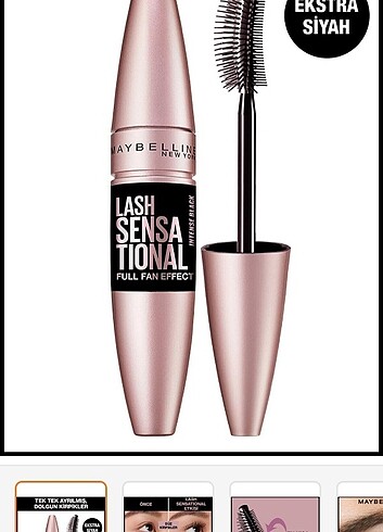 Maybelline maybelline lash sensational maskara