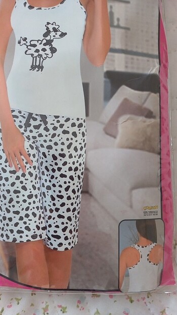 Diğer #Kadın #pijama takım #alt üst #şortlu 