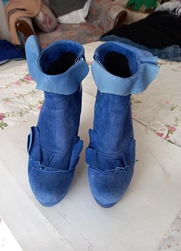 #Kadın #Ayakkabı #bot #süet  - Görsel 5
