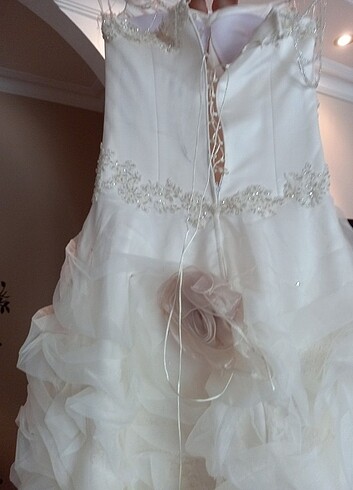 #gelinlik #kadin #krem - Görsel 6