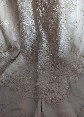 #gelinlik #kadin #krem - Görsel 7