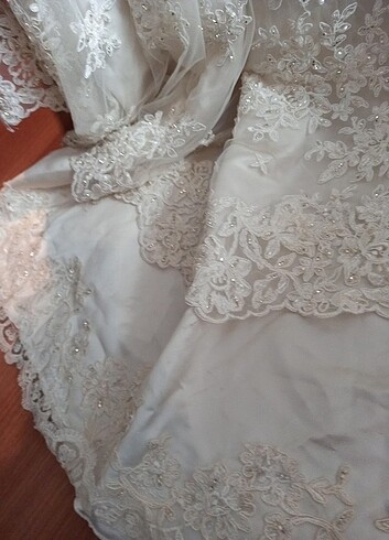 #gelinlik #kadin #krem - Görsel 8