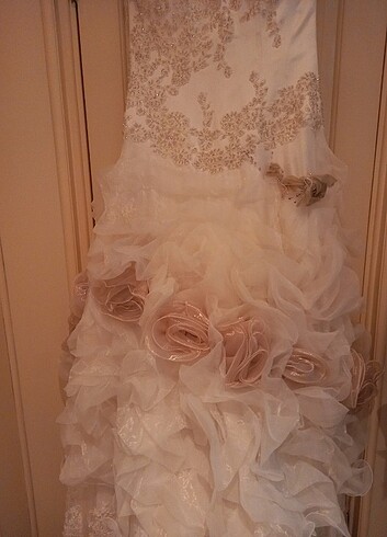 #gelinlik #kadin #krem - Görsel 16