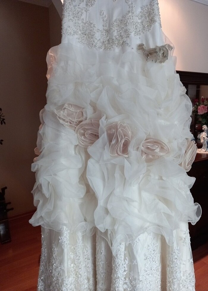 #gelinlik #kadin #krem - Görsel 2