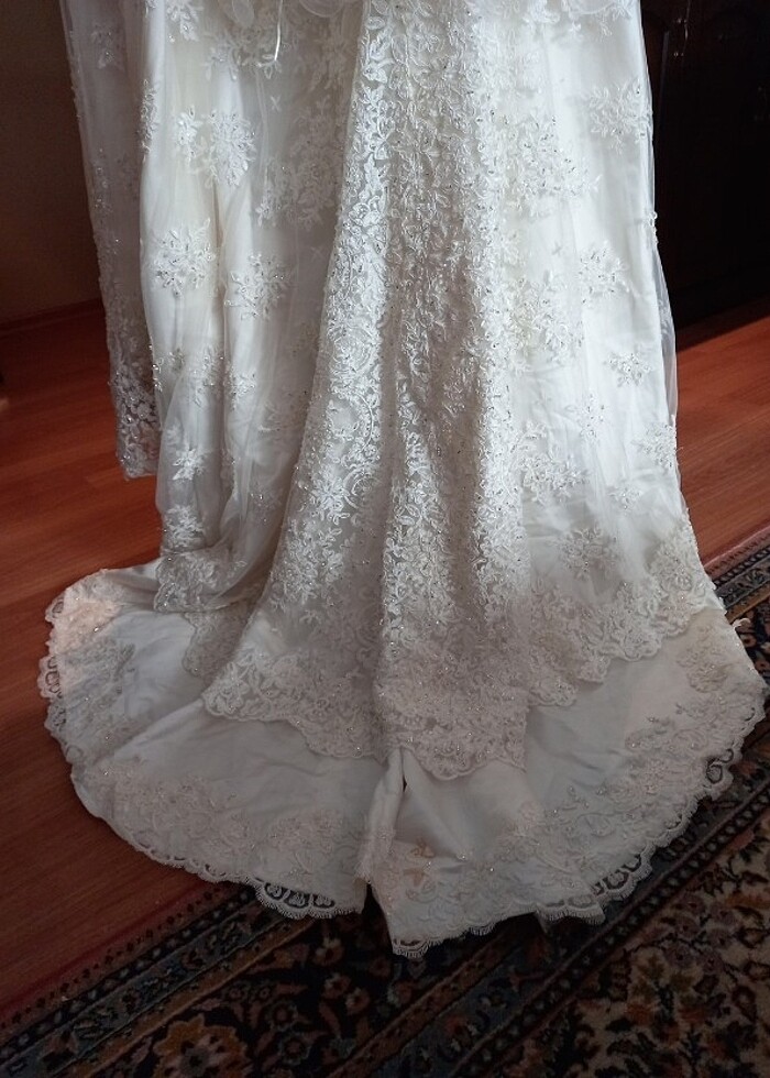 #gelinlik #kadin #krem - Görsel 3