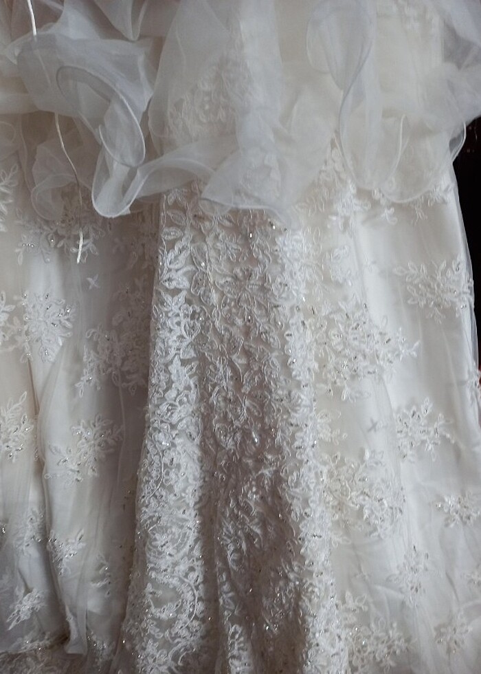 #gelinlik #kadin #krem - Görsel 4