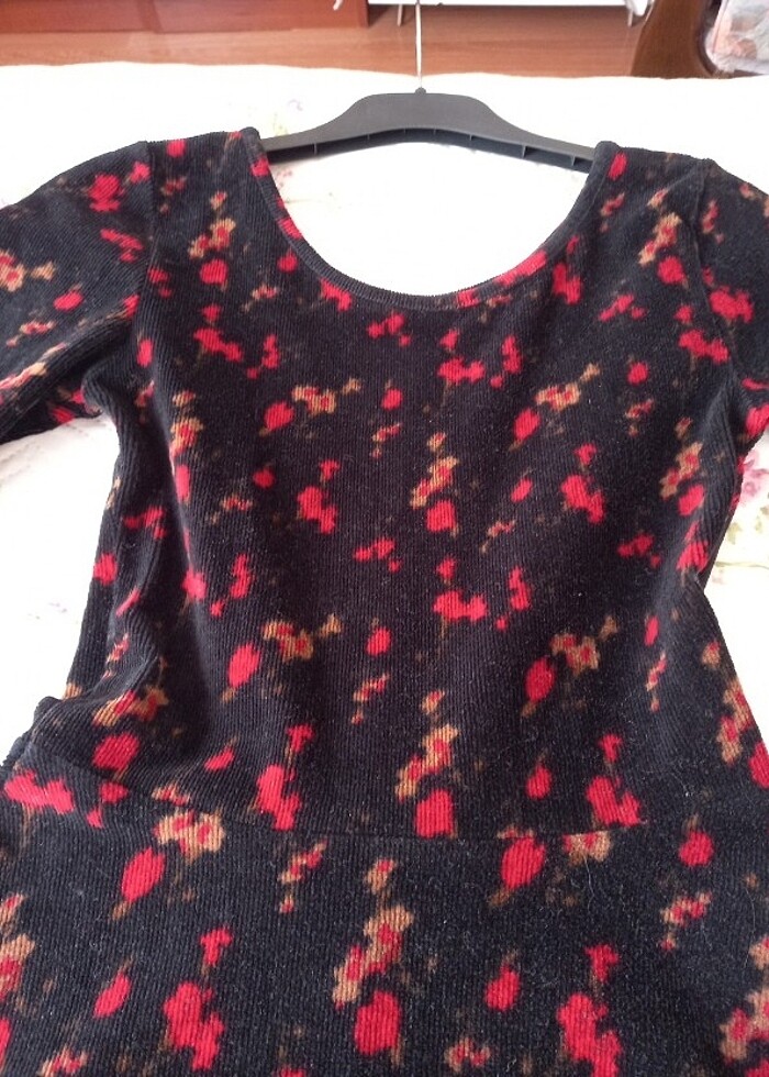 #Kadın #elbise #kadife  - Görsel 5