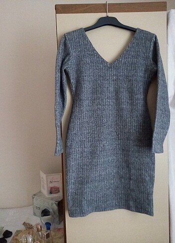 #Kadın #elbise #gri - Görsel 7