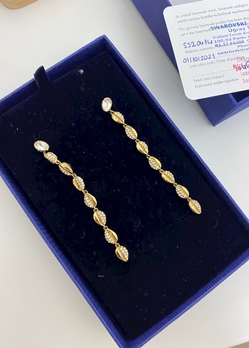 Swarovski küpe - Görsel 4