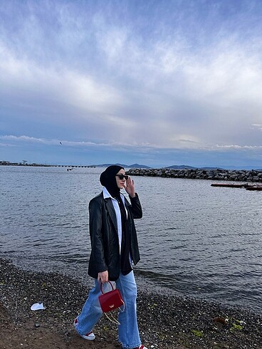 Deri blazer