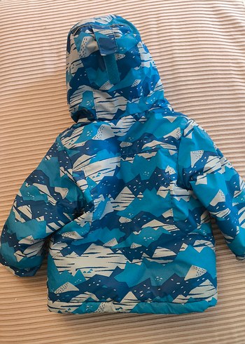 Columbia kalın çocuk mont mavi 2T beden - Görsel 2