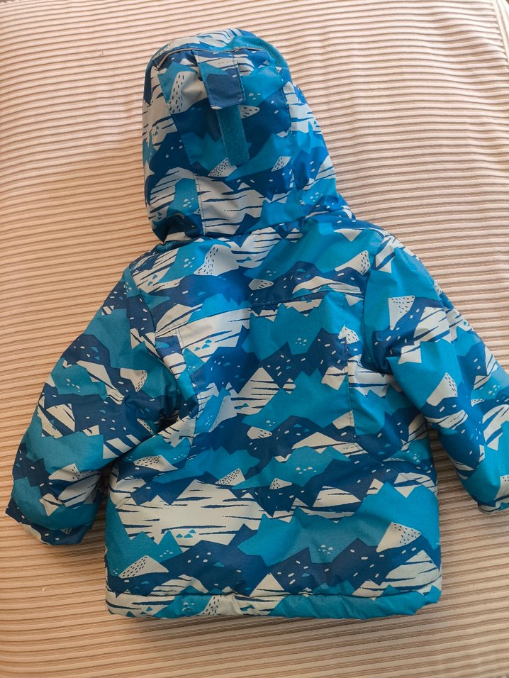 Columbia kalın çocuk mont mavi 2T beden - Görsel 2