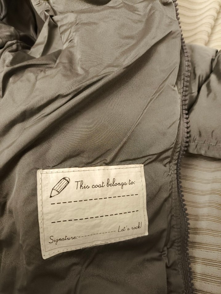 GB baby kış şişme mont kapüşon 12-18 ay - Görsel 5