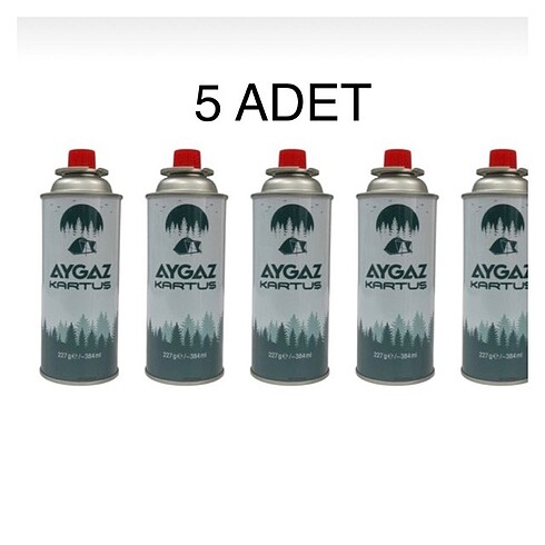Aygaz 227Gr. Valfli Kartuş 5Li Set