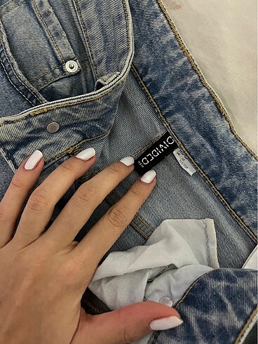 m Beden H&M Yüksek Bel Mom Jean Kot