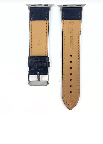 Apple Watch saat kordonu. Hakiki deri - Görsel 5