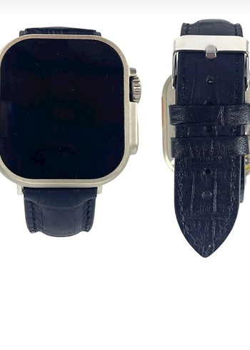 Apple Watch saat kordonu. Hakiki deri - Görsel 6