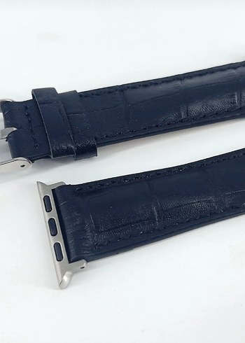 Apple Watch saat kordonu. Hakiki deri - Görsel 4