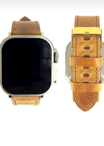 Apple Watch saat kordonu hakiki deri - Görsel 4