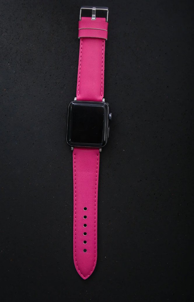 Apple Watch saat kordonu vegan deri - Görsel 2