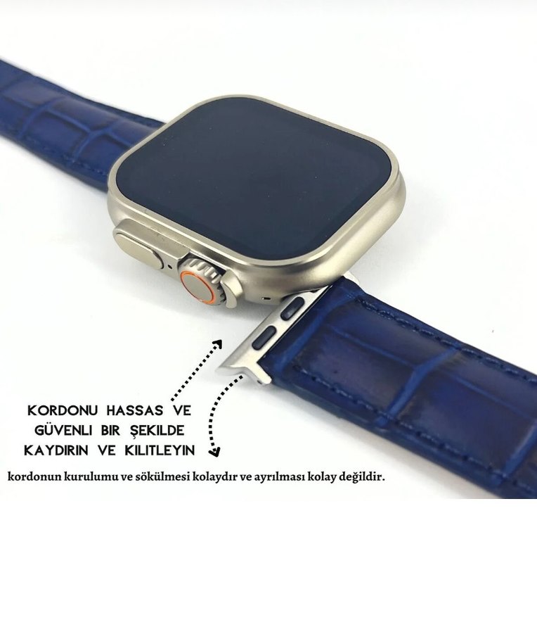 Apple Watch saat kordonu hakiki deri - Görsel 2