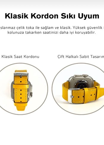 Apple Watch saat kordonu hakiki deri - Görsel 3