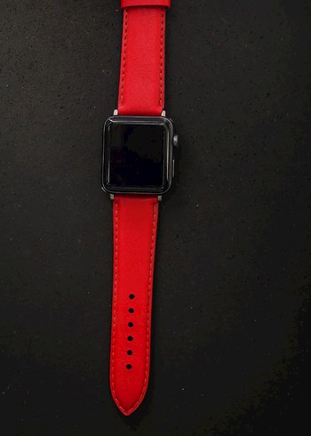 Apple Watch saat kordonu vegan deri - Görsel 2