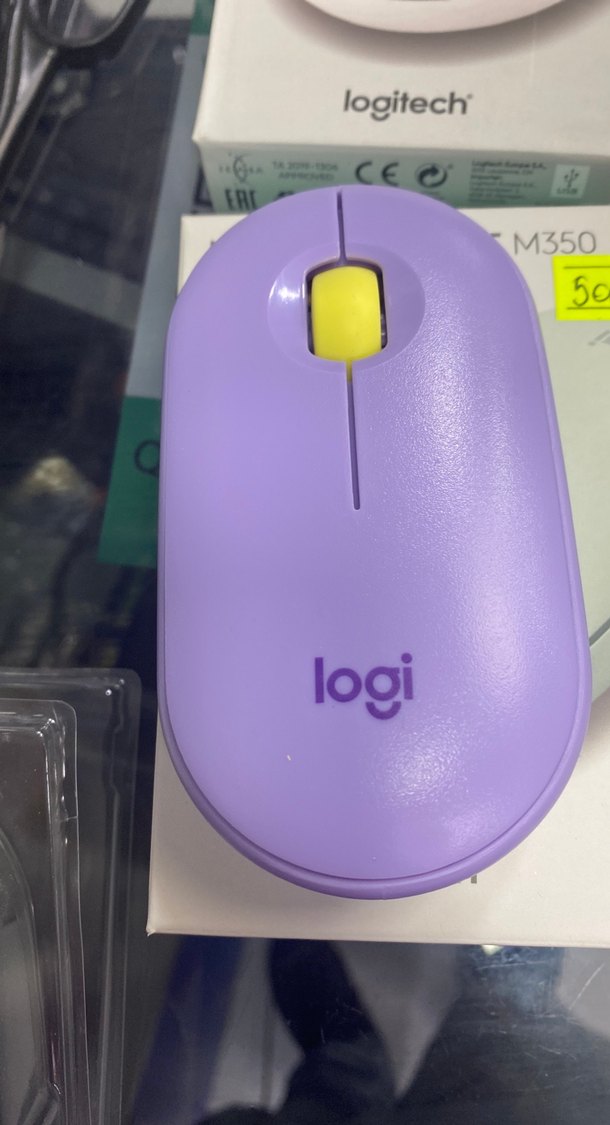 Logitech Mor M350 Sessiz İnce Mouse - Görsel 3