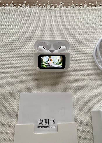 AirPods A9 Pro Dokunmatik Ekranlı Bluetooth Kulaklık - Görsel 2