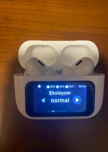 AirPods A9 Pro Dokunmatik Ekranlı Bluetooth Kulaklık - Görsel 6